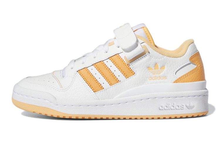 Кеды adidas adidas originals FORUM Low J (белый / желтый)