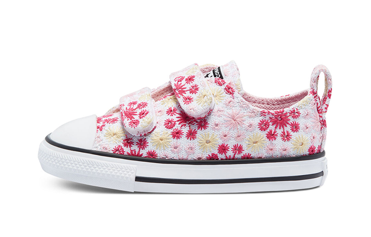 Детские кеды Converse Chuck Taylor All Star (розовый / желтый)
