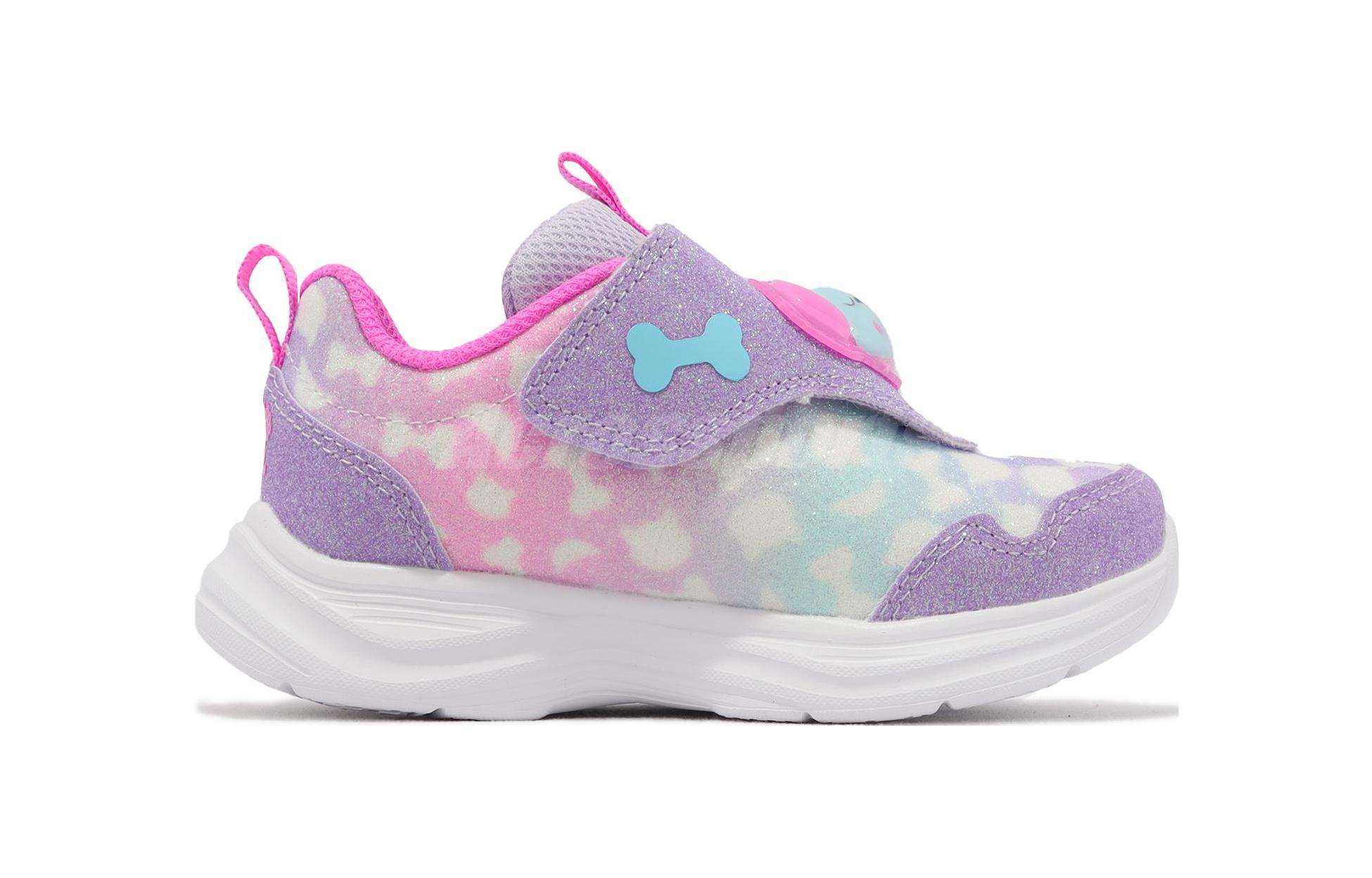 Детские кеды Skechers S Lights-Glimmer (розовые) — фото 2