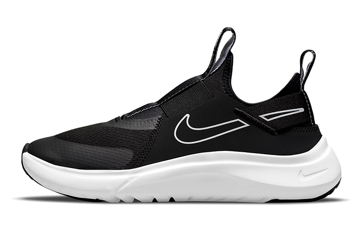 Nike Flex Plus Low top Running Shoes Black White Unisex
