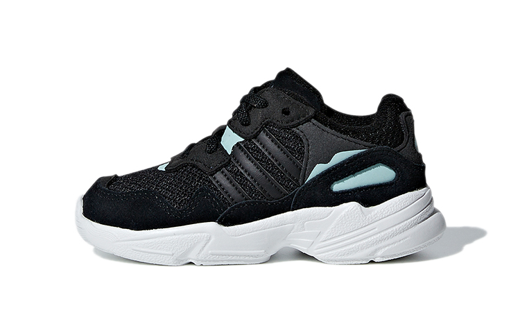 Детские кеды adidas originals Yung-96 (черные)