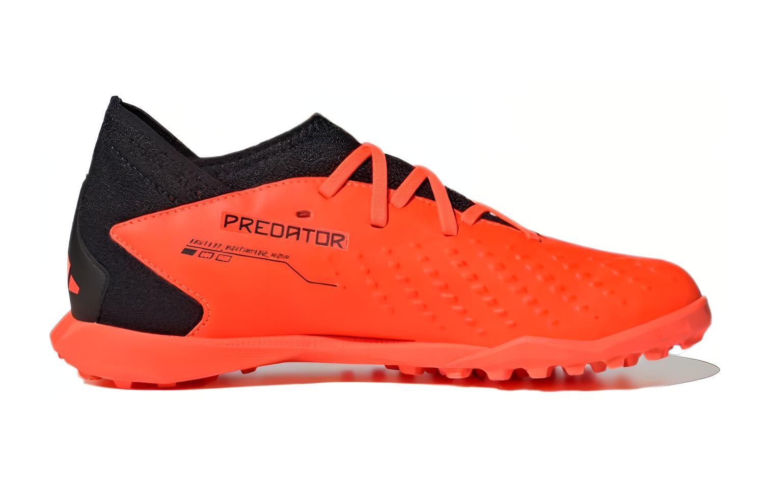 Детские бутсы adidas PREDATOR ACCURACY.3 TF J (оранжево-черные) — Оранжевый / чёрный — фото 3