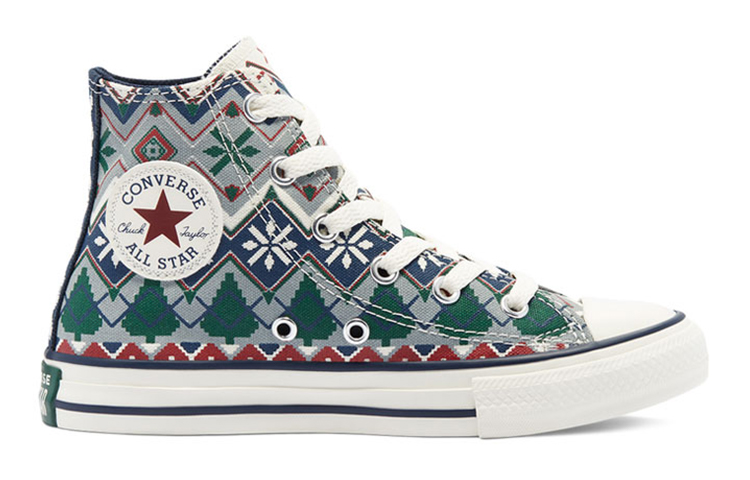 Детские кеды Converse Chuck Taylor All Star (серо-зеленые) — фото 3
