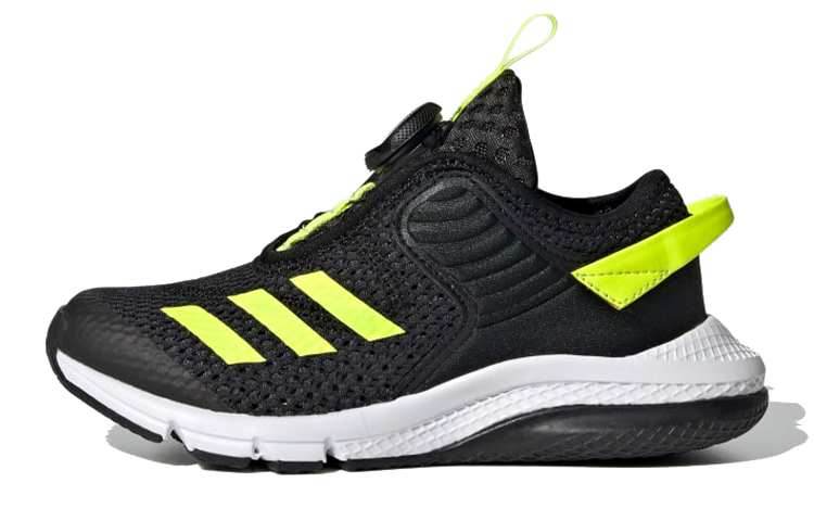 Детские кроссовки adidas Activeflex Boa (черно-зеленые)