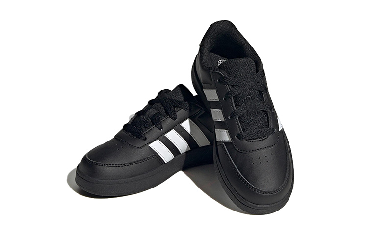 Детские кеды adidas neo Breaknet (черно-белые) — Чёрный / белый — фото 7