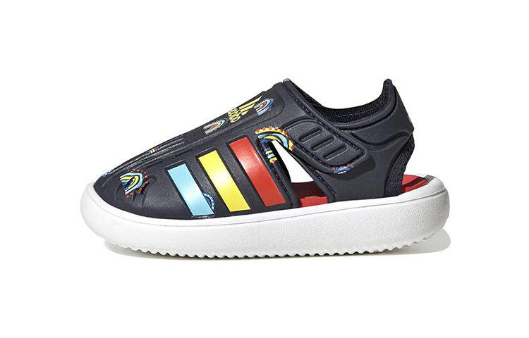 Детские сандалии adidas Water Sandal (черно-красные)