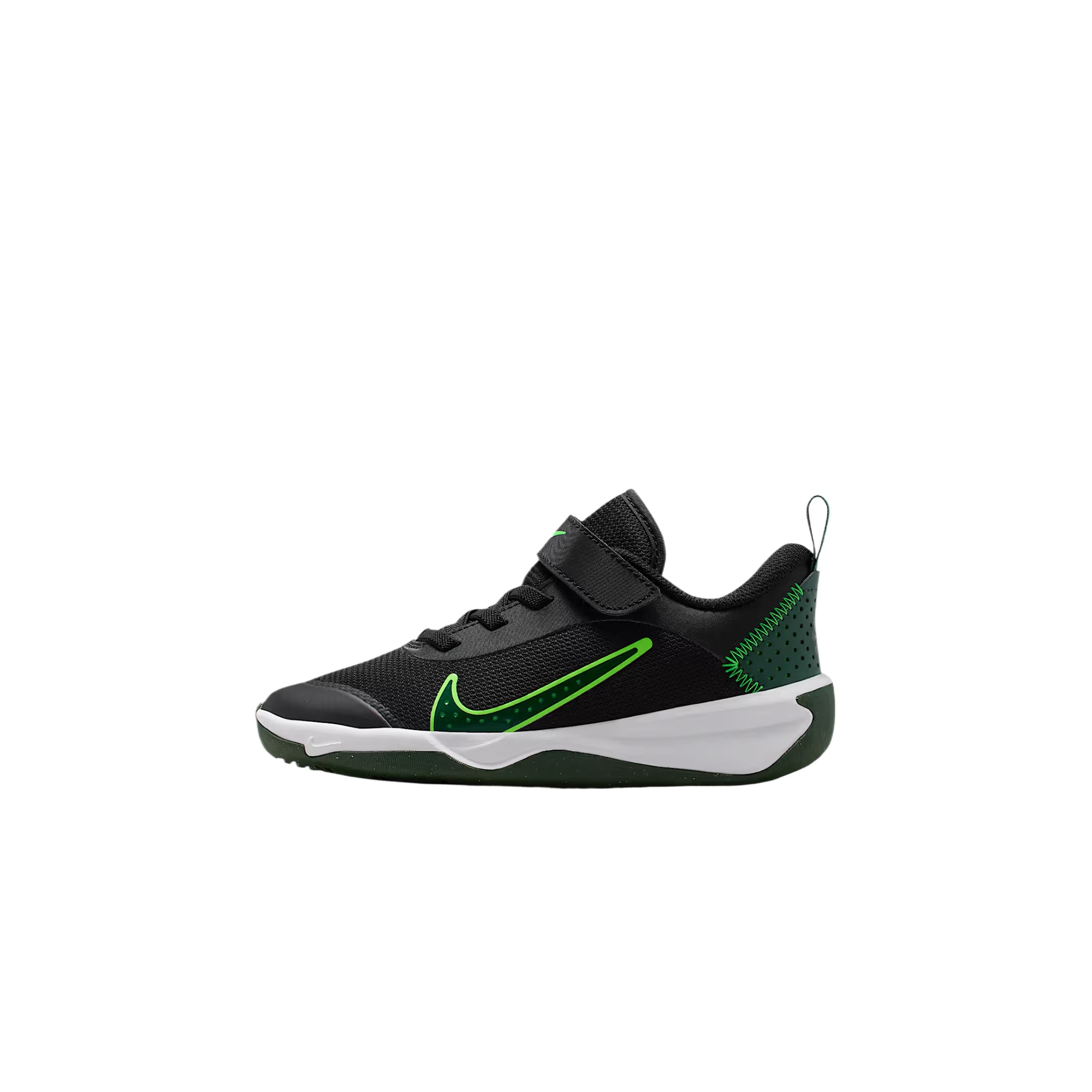 Детские кроссовки Nike Omni Multi-Court (черно-белые)
