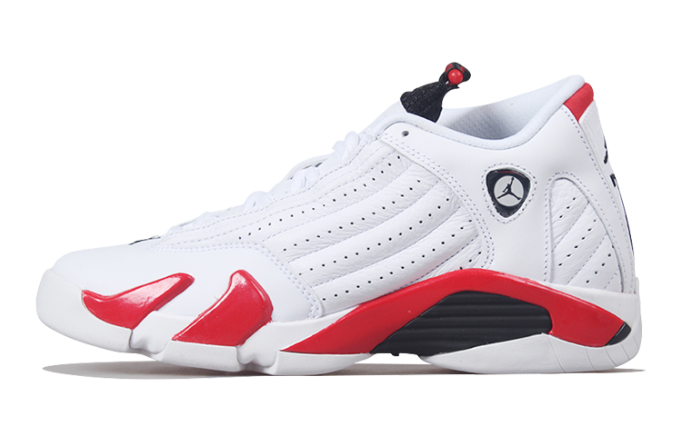 Кроссовки Jordan Air Jordan 14 Retro GS (белые / красные)
