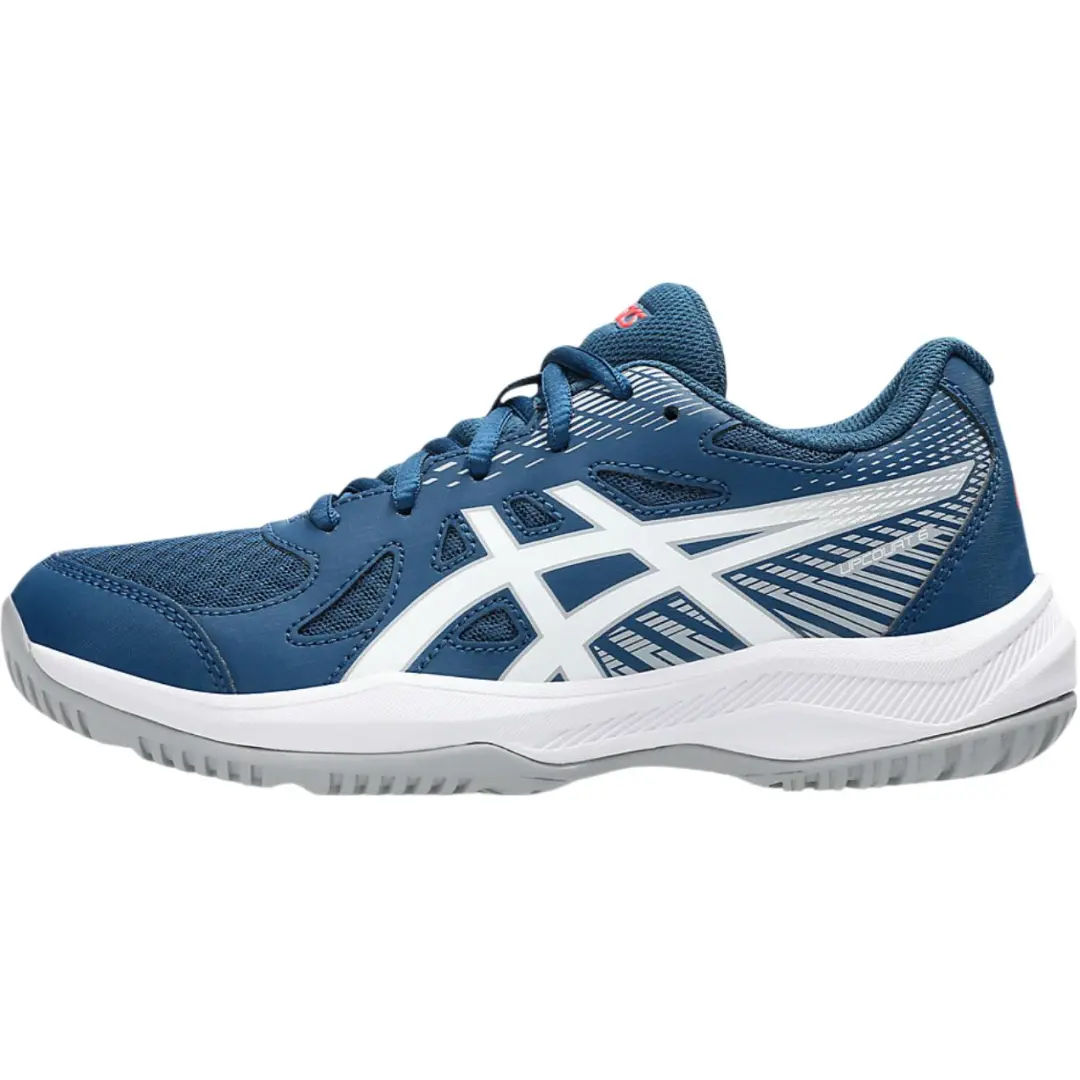 ASICS Gel Upcourt 6 Abrasion Resistant Low top Kids' Training Shoes Blue Teenagers