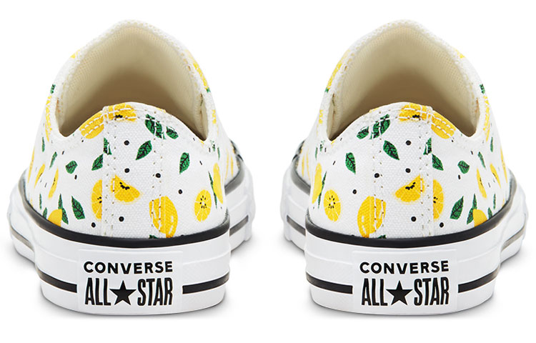 Кеды Converse Chuck Taylor All Star (голубые) — 柠檬黄 — фото 4