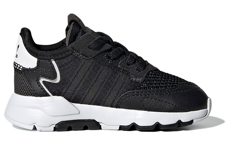 Детские кроссовки adidas originals Nite Jogger (черный) — Чёрный — фото 2