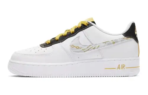 Nike Air Force 1 Low Gold Link Zebra GS