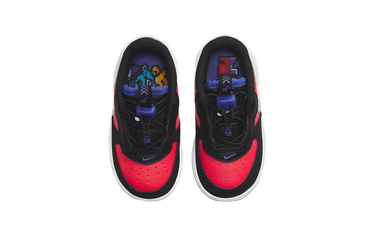 Кеды Nike Air Force 1 Toggle SE (черно-красные) — фото 6