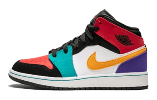 Jordan 1 Mid Bred Multi-Color GS