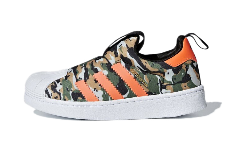 Детские кеды adidas adidas originals SUPERSTAR 360 C (мультиколор / камуфляж)