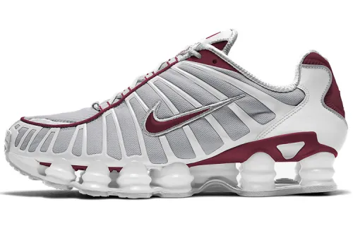 Nike Shox Tl Neutral Grey Team Red