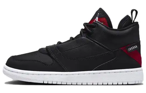 Jordan Fadeaway Mid top Basketball Shoes Black Unisex