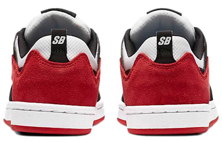 Кеды Nike NikeSB Alleyoop GS (черно-бело-красные) — фото 5