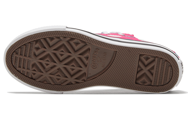 Детские кеды Converse Chuck Taylor All Star (розовый / синий / белый) — фото 6