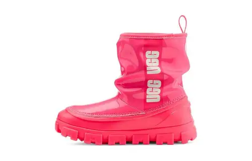 UGG Fashionable children's coral fuchsia boots, for teenagers