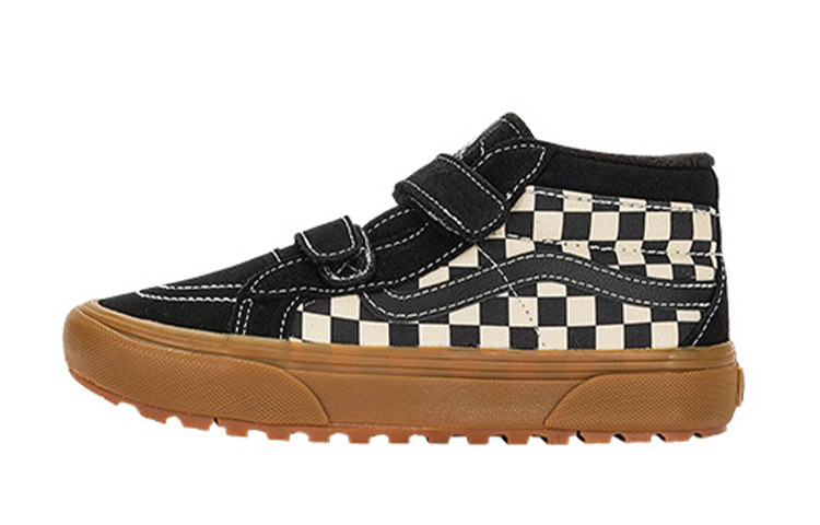 Детские кеды Vans SK8 Reissue V Mte-1 (черные)