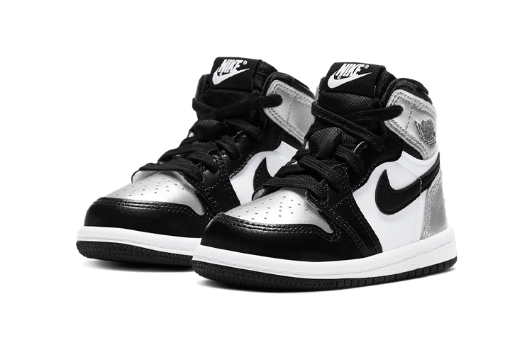 Детские кроссовки Jordan Air Jordan 1 (черные) — фото 4