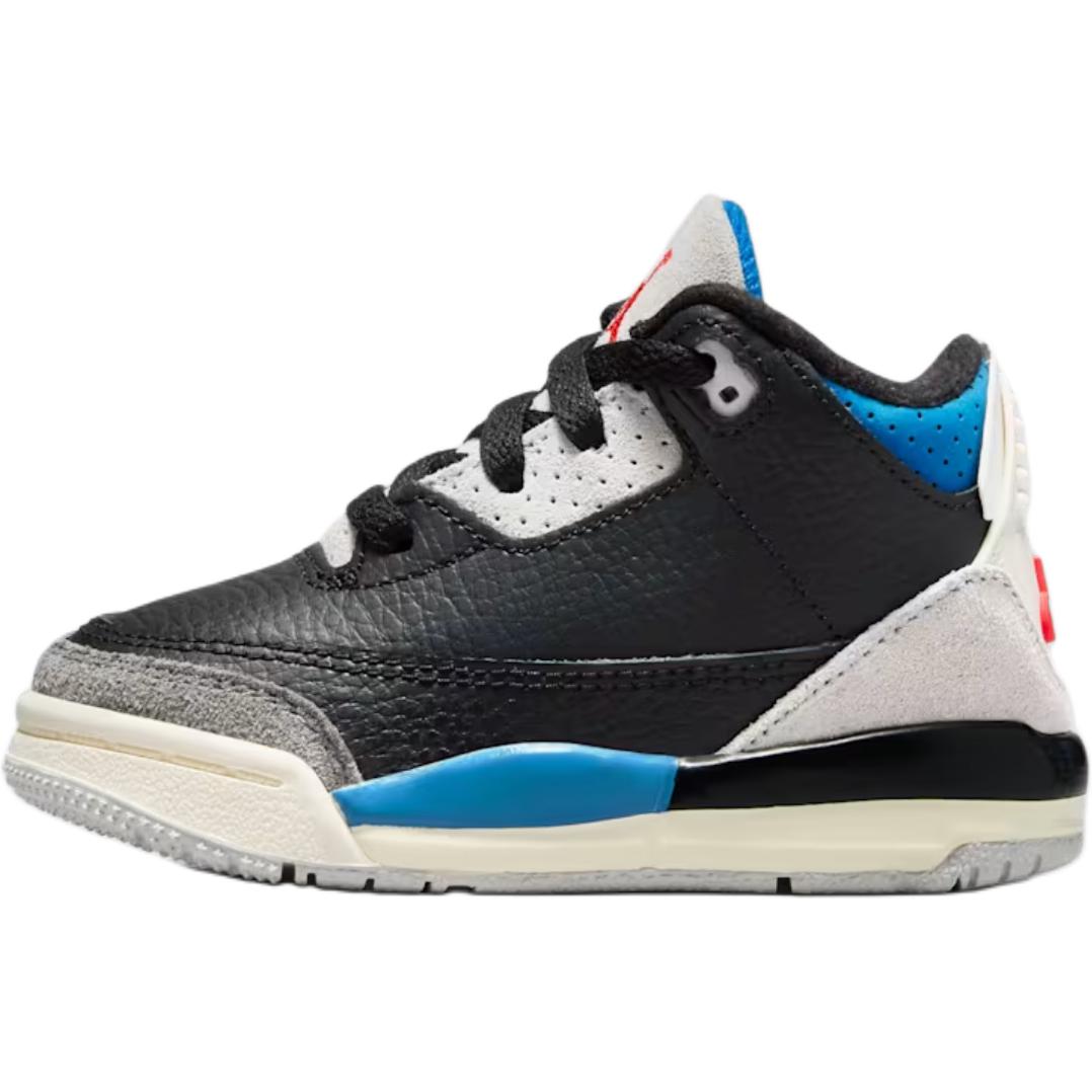 Детские кроссовки Jordan Jordan Air Jordan 3 (черно-серый)
