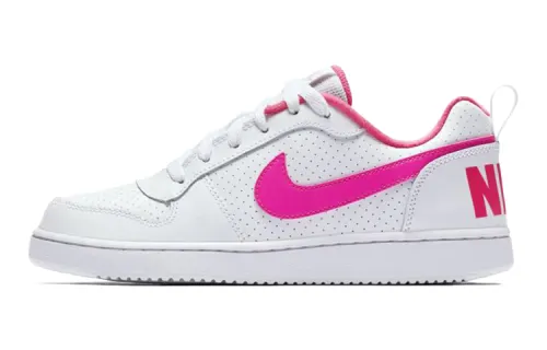 Nike Court Borough Low White Pink Blast GS