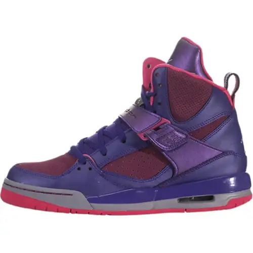 Jordan Flight 45 High Electric Purple GS