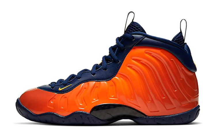 Nike Air Foamposite One Blue Void Rugged Orange GS