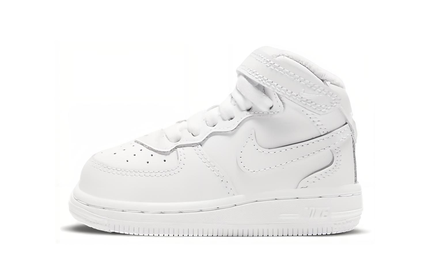 Детские кеды Nike Air Force 1 (белые)