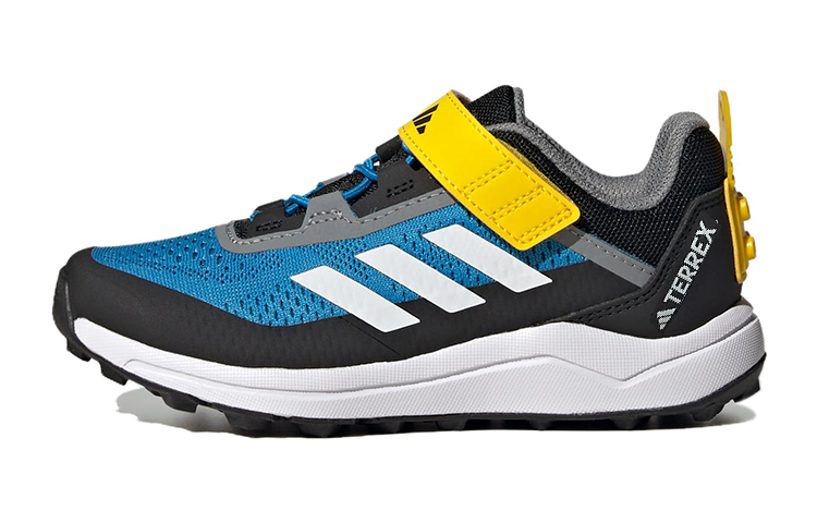 Детские кроссовки LEGO LEGO/ × adidas Terrex Agravic Flow (черно-сине-желтые)