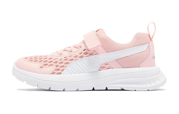 Детские кроссовки PUMA Evolve Run (розово-белые)