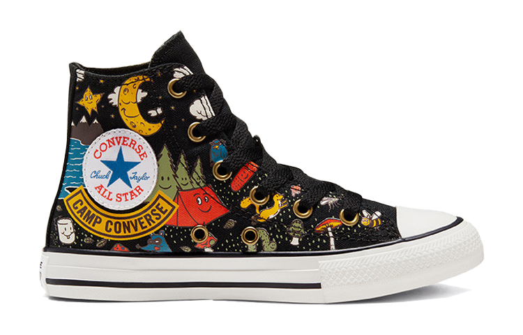 Кеды Converse ConverseChuck Taylor All Star (черно-белые) — фото 2