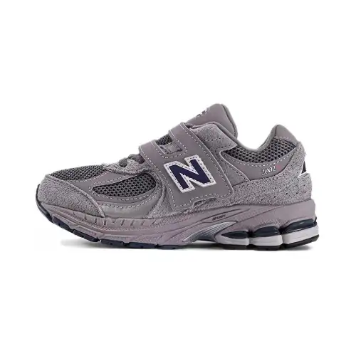 New Balance NB 2002R Comfortable and convenient wear-resistant low-top children's casual shoes gray children's style