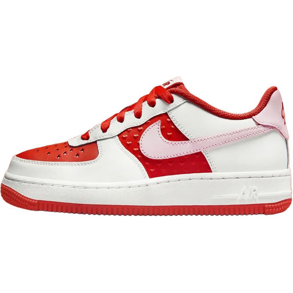 Кеды Nike NikeAir Force 1 Low Valentine’s Day Perfect Pair GS (бело-красный)