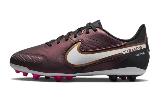 Nike Tiempo Legend 9 Academy MG Cleats 'Burgundy White' GS