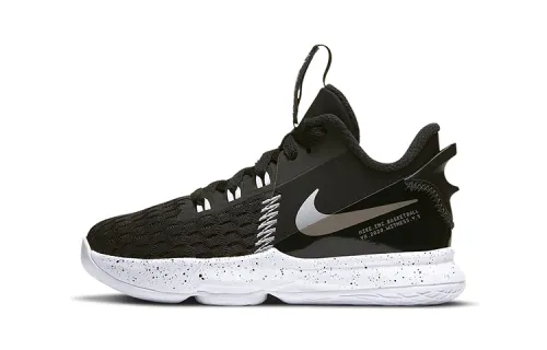 Nike Witness 5 BP comfortable low-top children's basketball shoes for small and medium-sized children