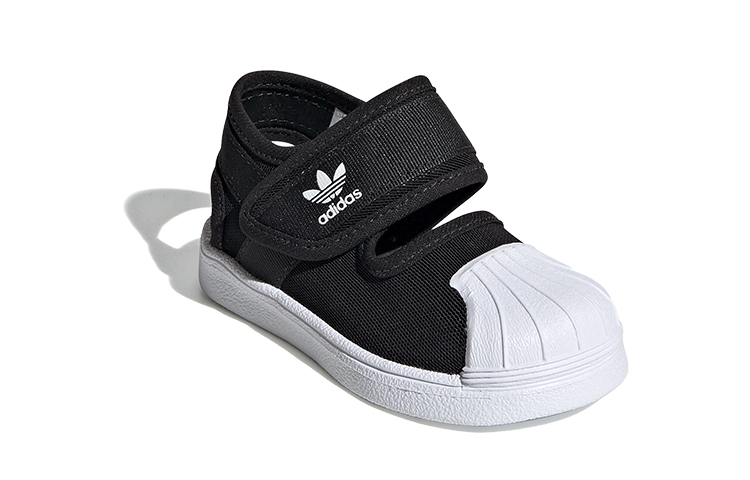 Детская обувь adidas originals 360 Sandals (черно-белый) — фото 6