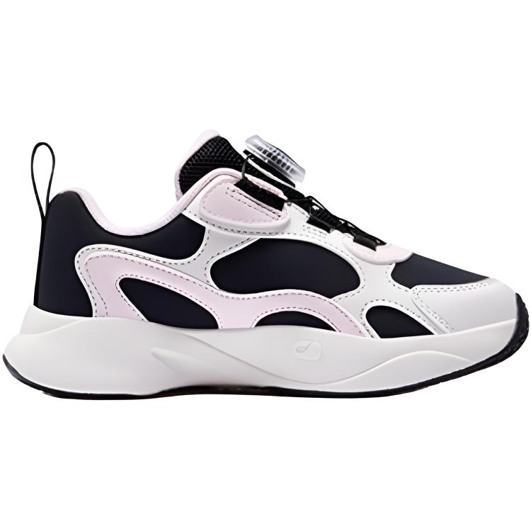 Детские кроссовки Fila KIDS PERFORMANCE-FPH 2 SMASHER 2 (черно-бело-розово-серебристые) — Чёрный / белый / серебристый чёрный / белый / розовый — фото 2