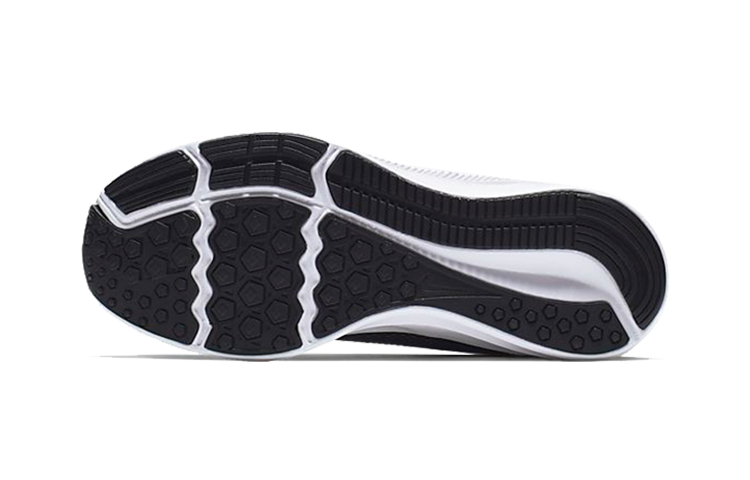 Детские кроссовки Nike Downshifter 9 (черно-белые) — Чёрныйбелый — фото 5