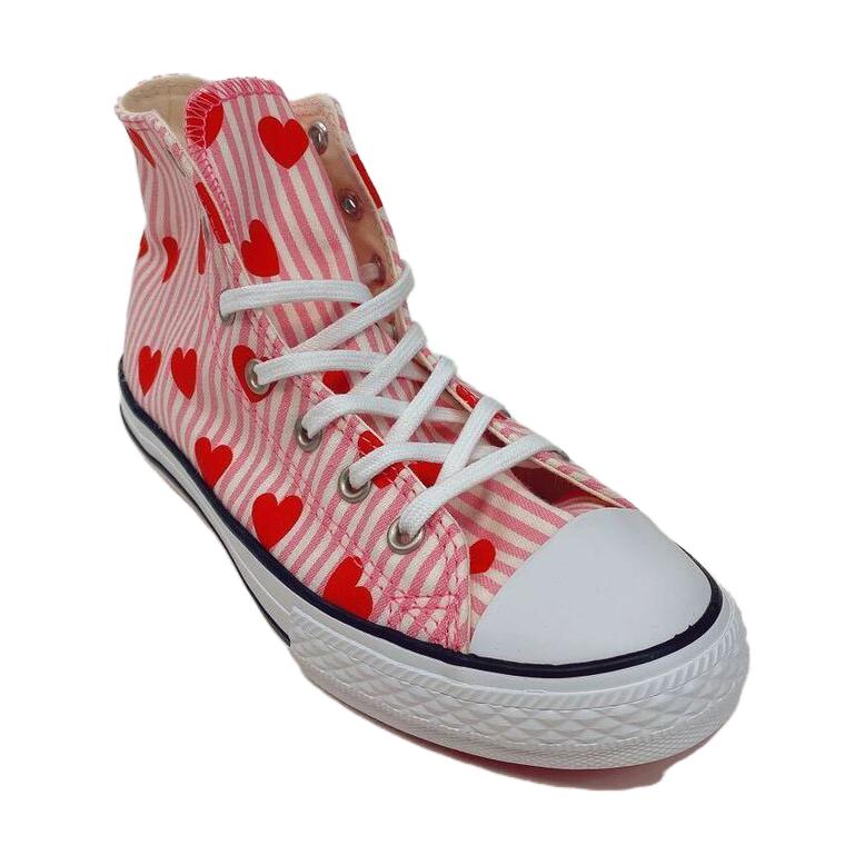 Кеды Converse (розово-белые) — фото 3