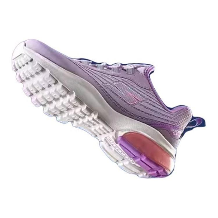 Детские кеды Skechers kids (лавандовые) — фото 3