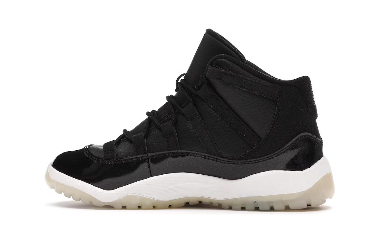 Детские кроссовки Jordan Air Jordan 11 Retro 72-10 (черно-белые)