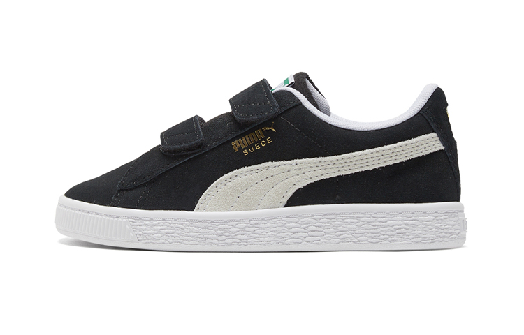 Детские кеды PUMA Suede Classic XXI (черно-белые)