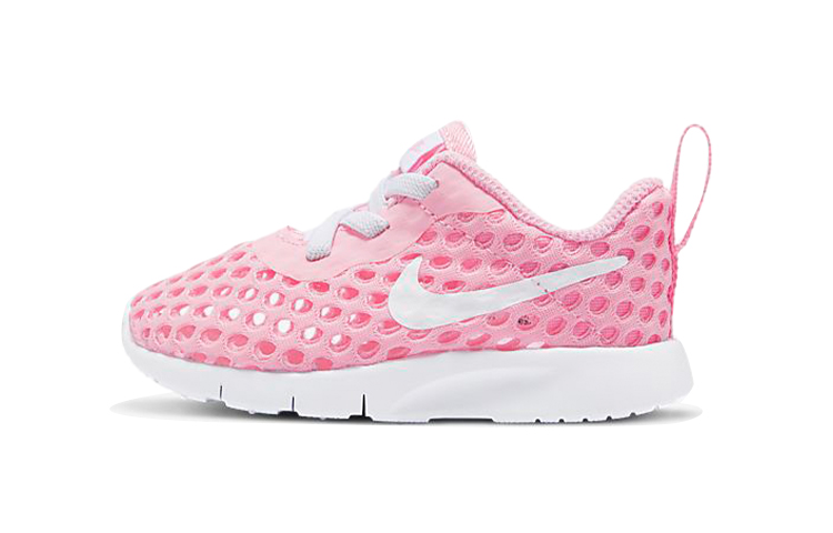 Nike Tanjun Br Bte low-top anti-slip, shock-absorbing, wear-resistant and breathable sports and casual shoes, white powder, infants and young children