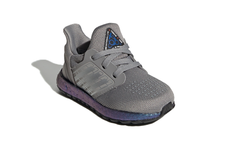 Кроссовки adidas Ultra Boost (серый-синий) — Серый / синий — фото 4