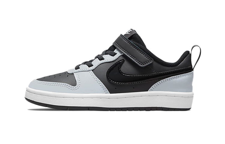 Детские кеды Nike Low 2 (черно-серые)