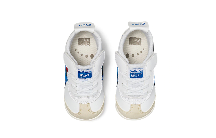 Детские кеды Onitsuka Tiger MEXICO 66 (сине-красно-белый) — фото 9