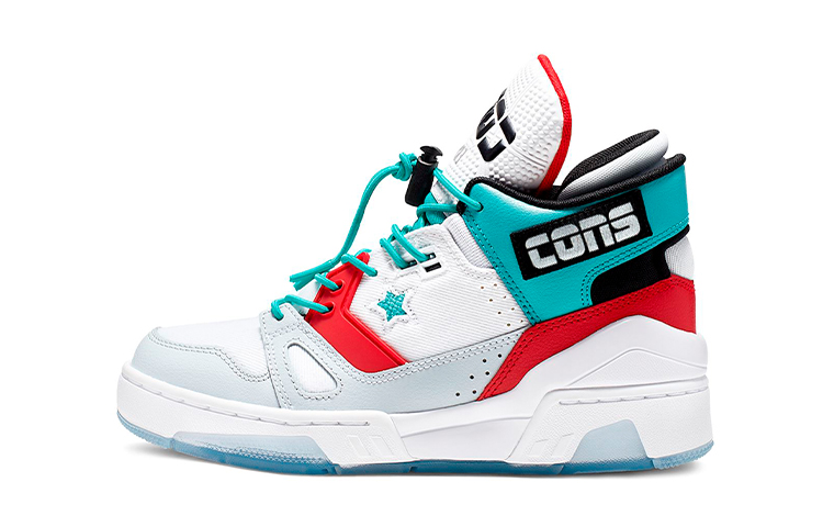 Кеды Converse ERX 260 Archive White (бело-красно-синие)